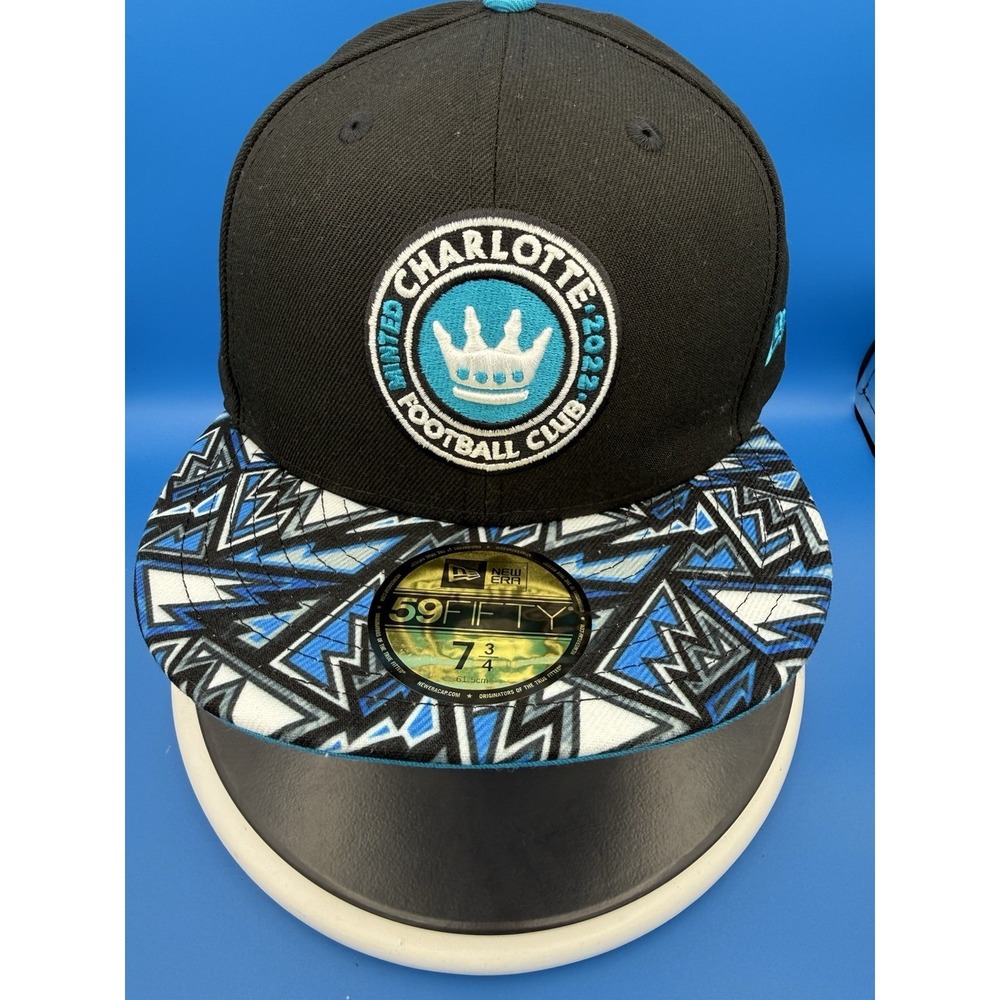 New Era Charlotte Football Club Element Tech Pack 59FIFTY Fitted Hat Size 7 3/4